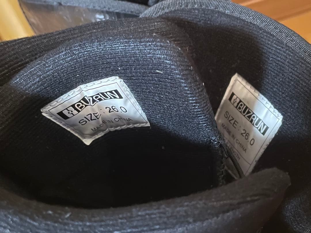 ★美品★BUZRUN スノーボードBOAブーツ ブラック/グリーン　26cm