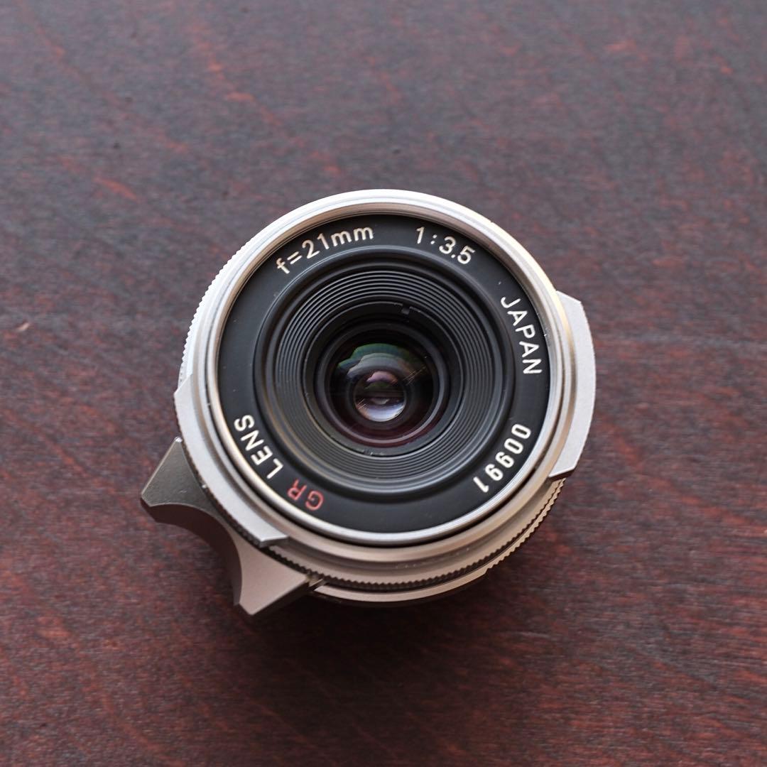 RICOH (リコー) GR21mm F3.5 Silver(新品同様)