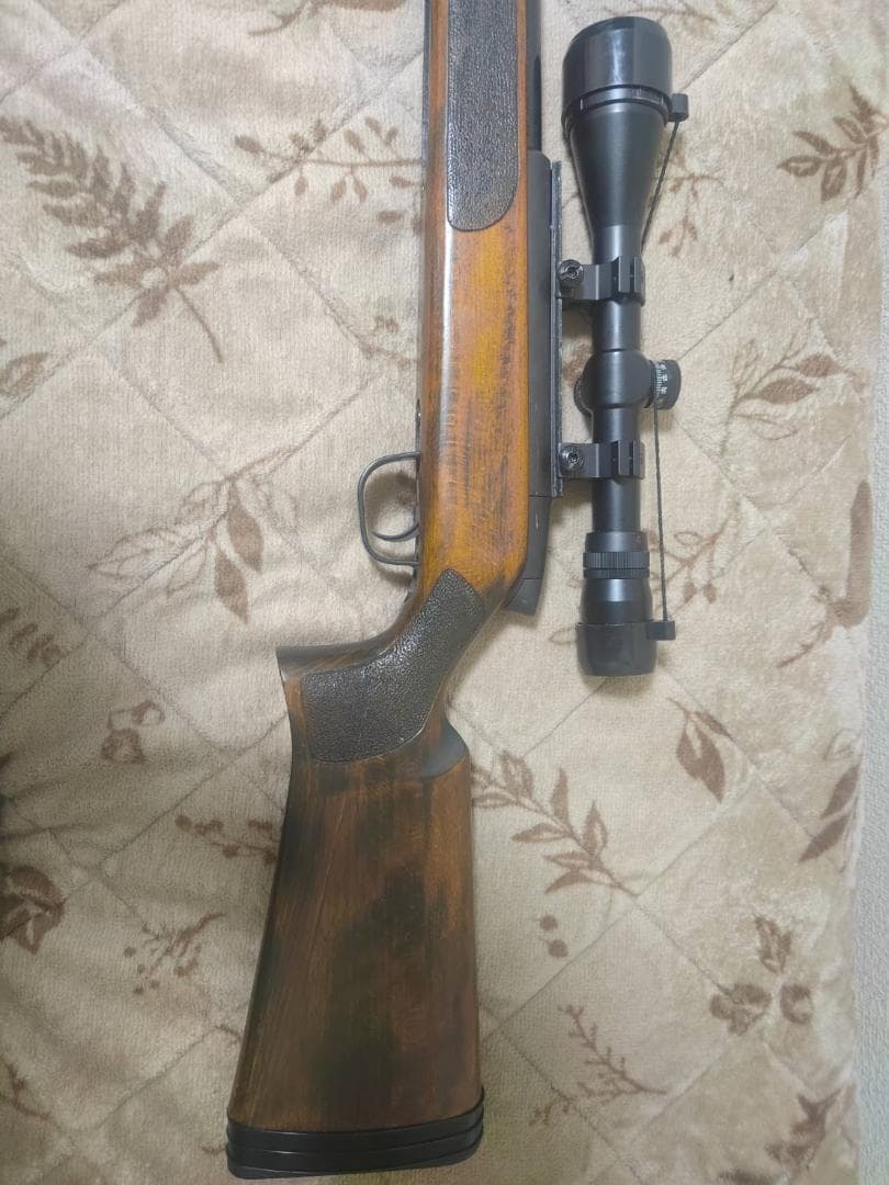 マルゼン APS-2 SVベース ショートカスタム 木製ストック スコープ付き