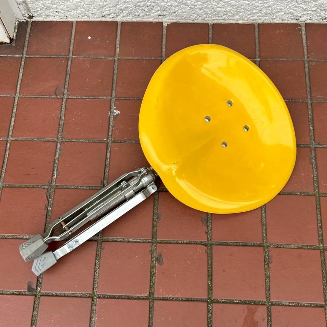 ダルトン ビートスツール X2 椅子 イエロー 折り畳み 回転 インダストリアル