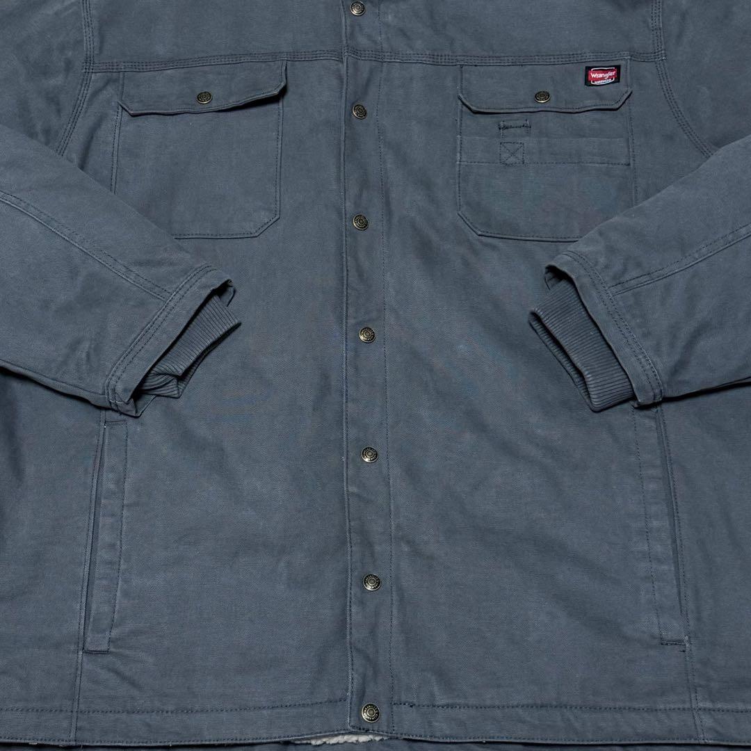 ラングラー　ダック地　アクティブジャケット　裏ボア　ビッグシルエット　3XL