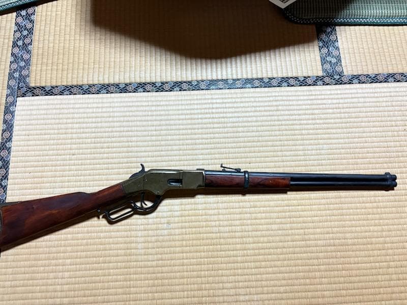 DENIX デニックス 観賞用装飾銃 ウィンチェスターM66 ゴールド