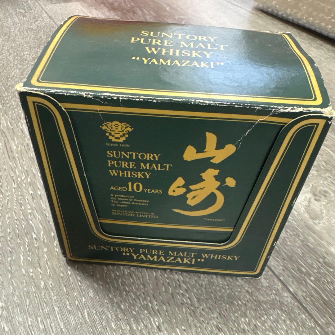 サントリーピュアモルト　ウィスキー山崎　10年　ミニボトル