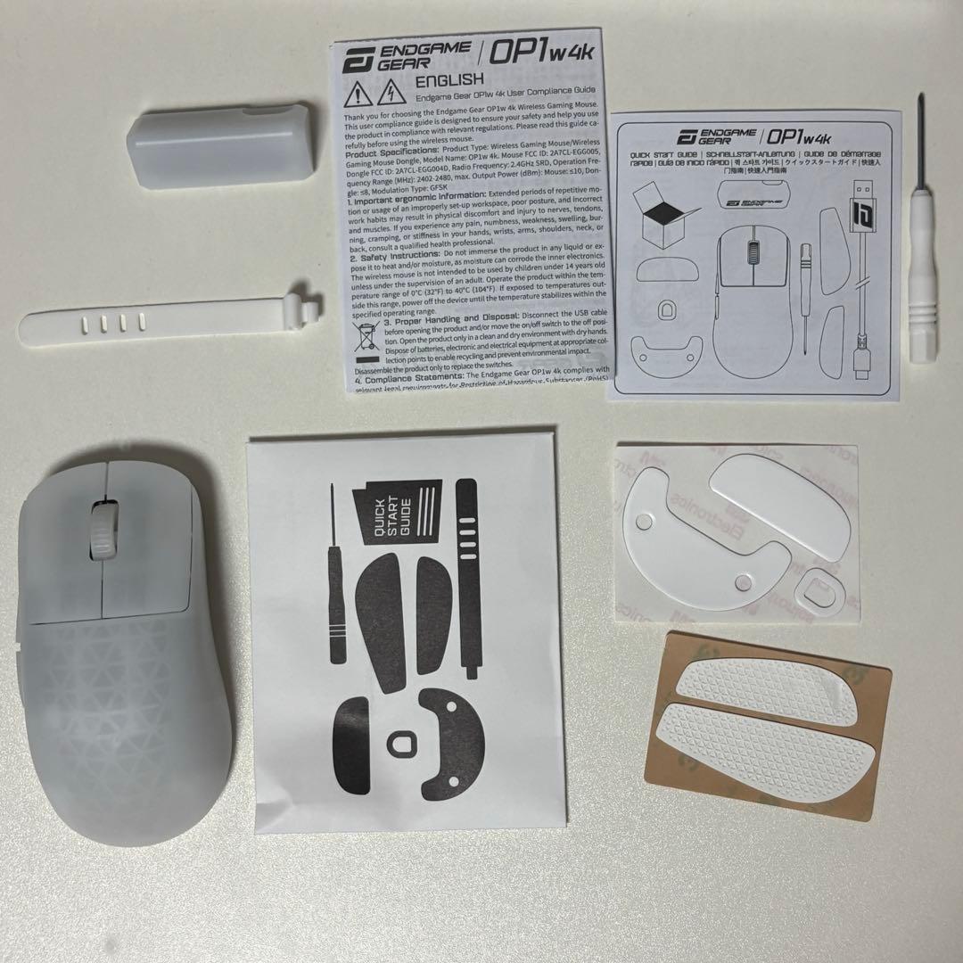 マウス・トラックボール EndgameGear OP1W 4K