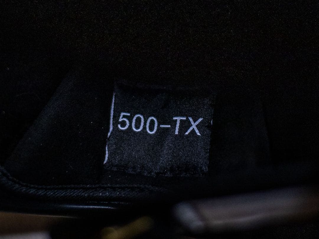 M 極小帽体　500tx スモールジェット　アイボリーエイジング黒フレア