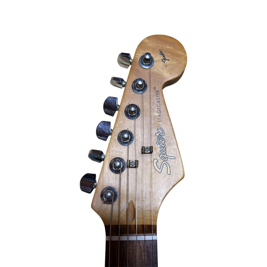 【良品】Squier STG-38 Stage Caster キルトメイプル