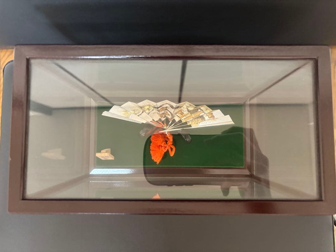 伝統工芸士・武比古氏による純銀製の扇子