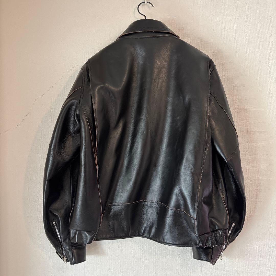 【G43】サカイ　25ss レザージャケット