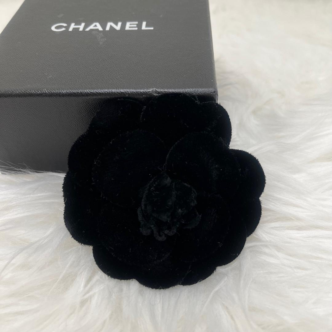 ２点セット✨CHANEL シャネル　カメリア コサージュ　ブローチ　リボン