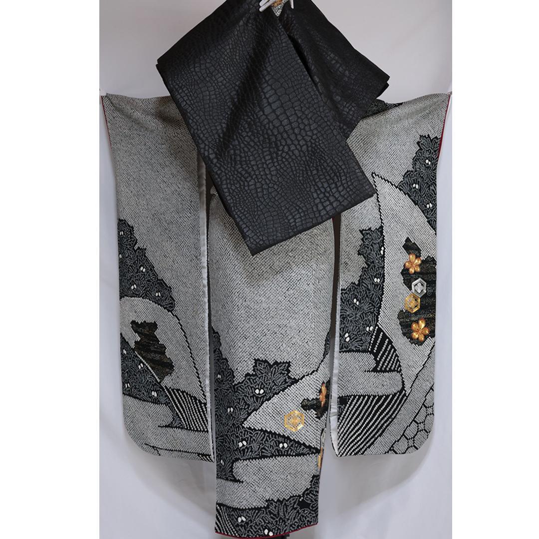 人気総絞り！黒・他 160cm 振袖単品 単体 正絹 成人式 前撮り BM13