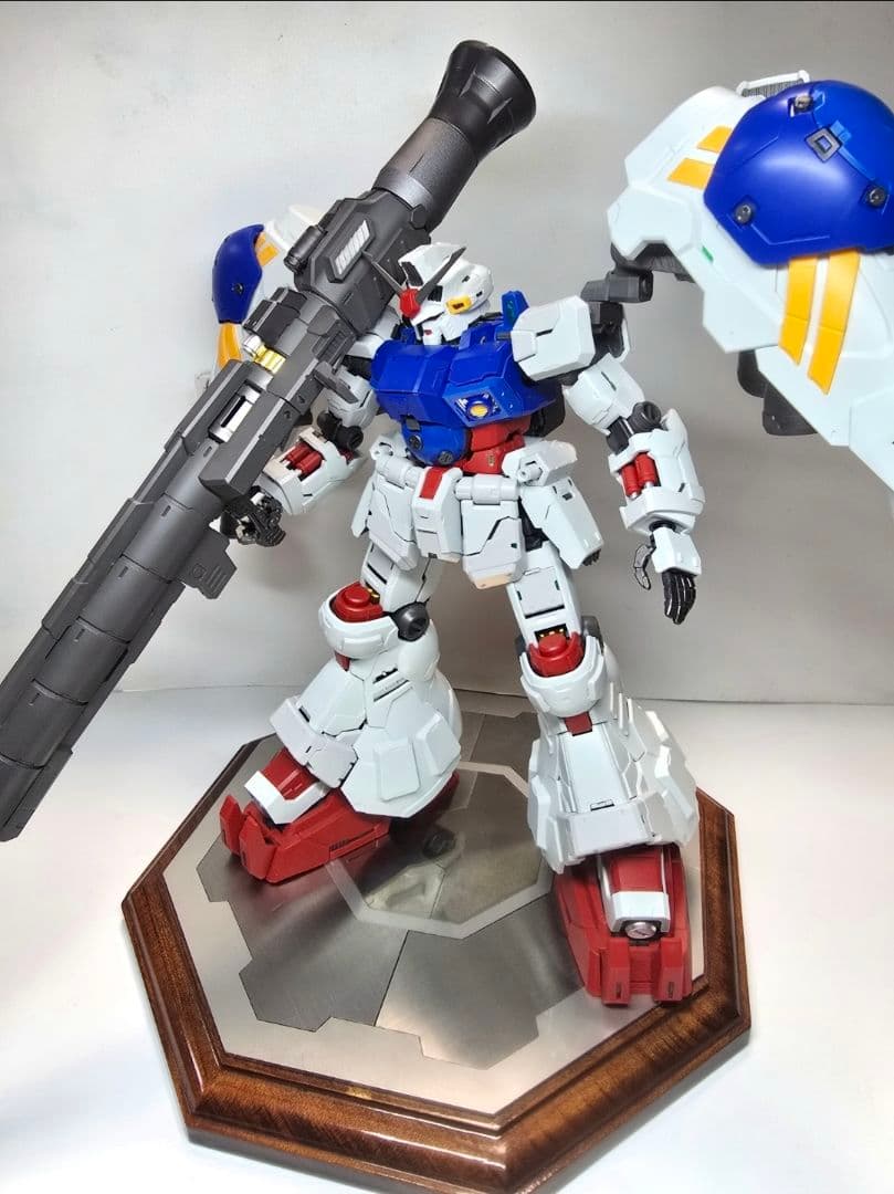 1/100 MG GP02 サイサリス 試作2号機 素組完成 特注台座付