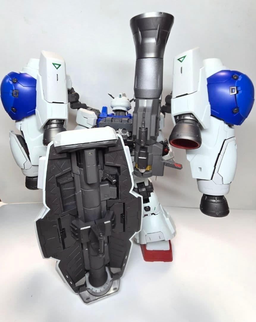 1/100 MG GP02 サイサリス 試作2号機 素組完成 特注台座付