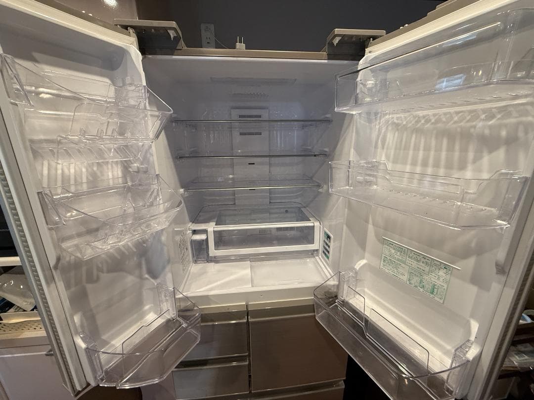 SHARP 大型冷蔵庫 大容量 502L 観音開き 6ドア SJ-F502E-S