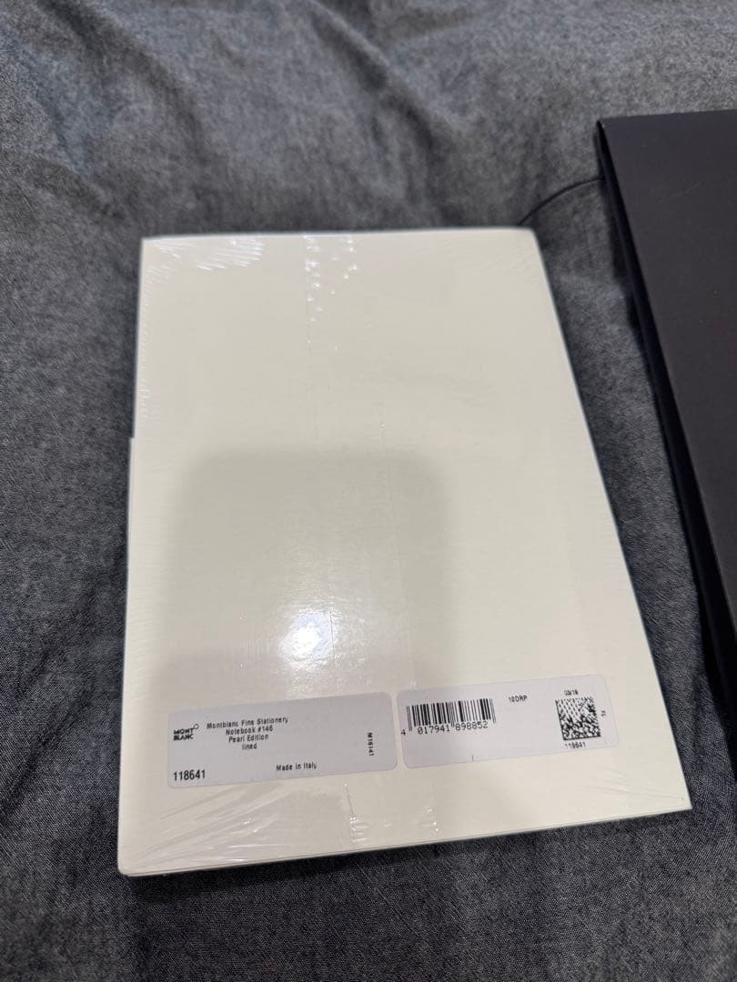 新品・未使用Montblancモンブランノートブック#146パールエディション