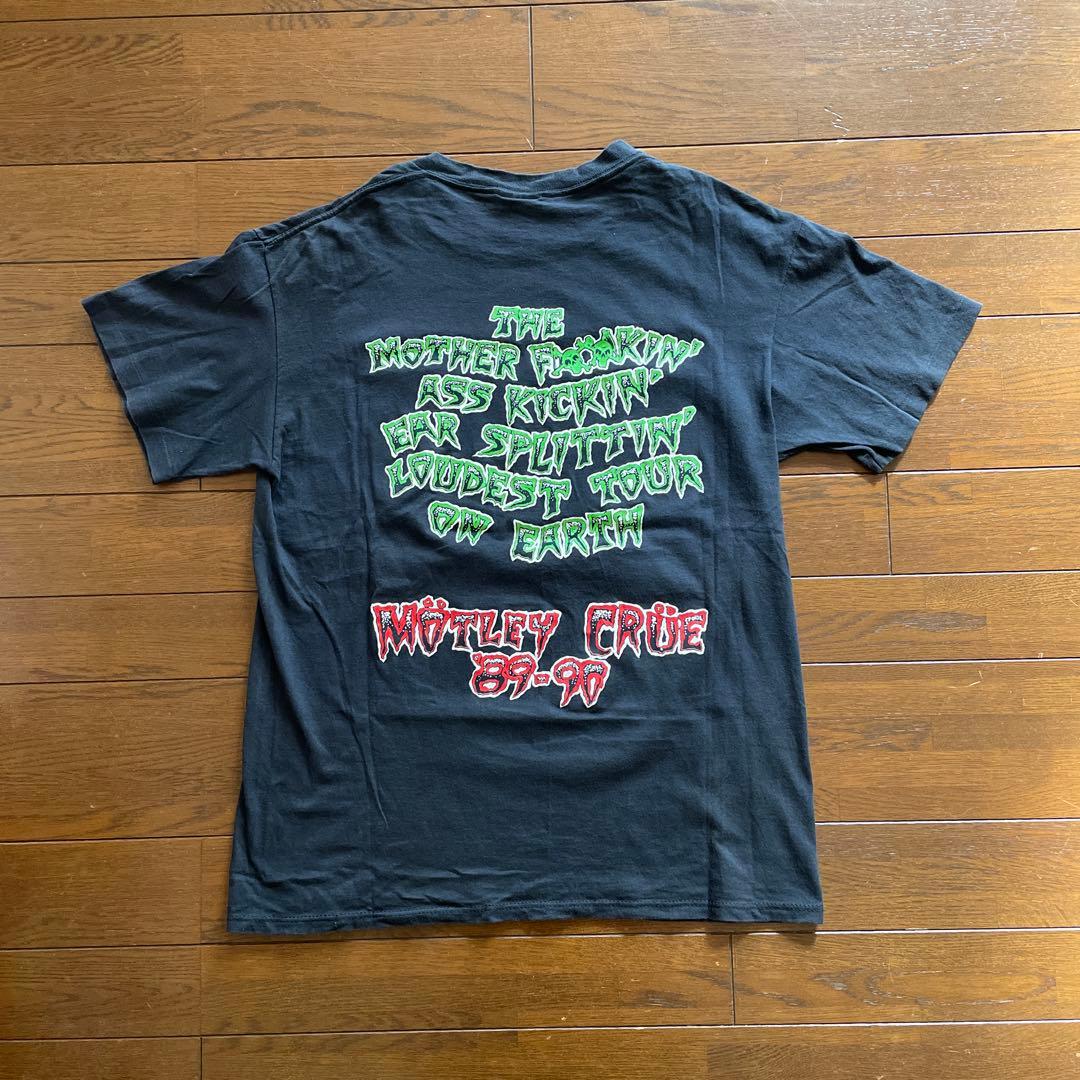 80s Motley Crue Pushead レア USA製 ゴールデンサイズ