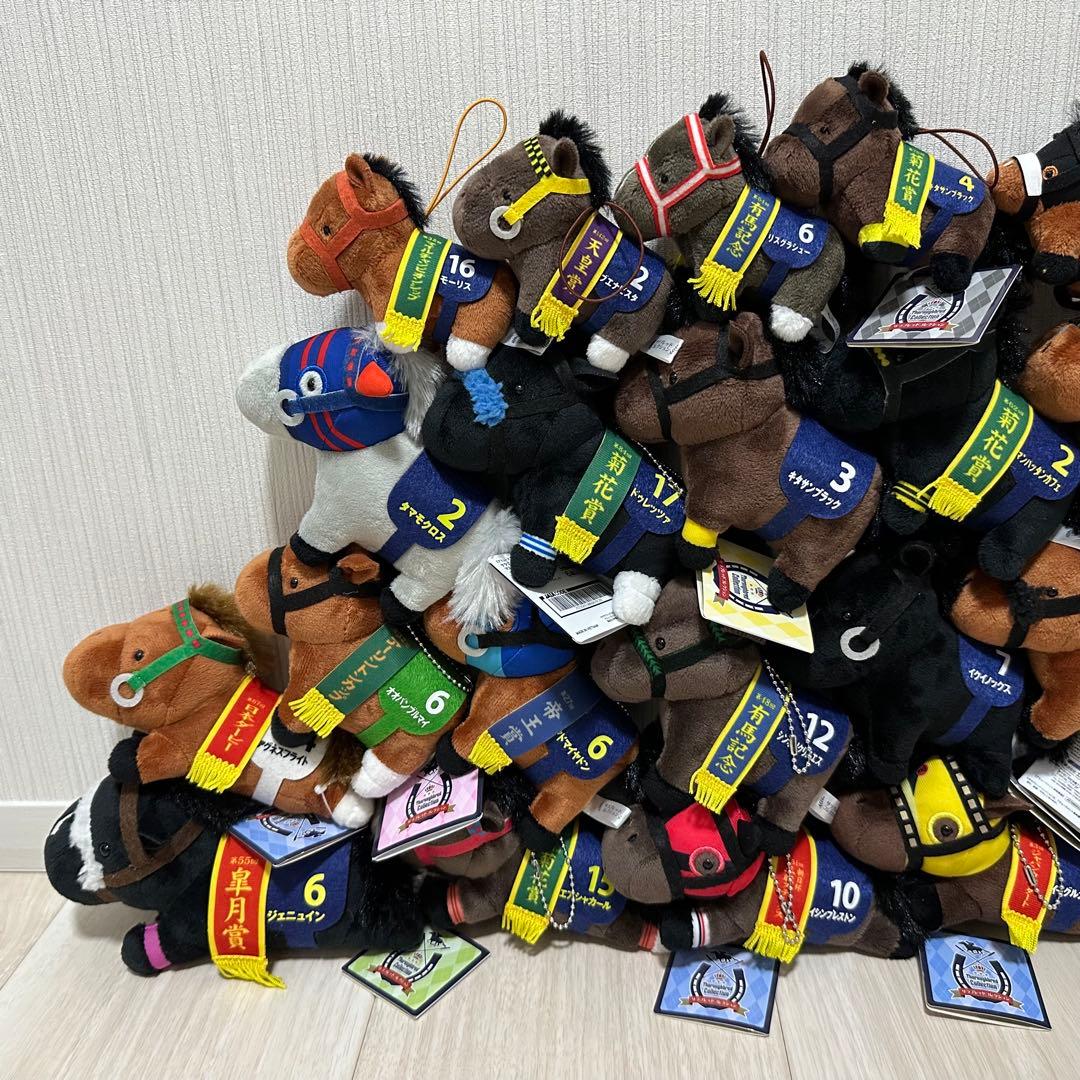 サラブレッドコレクション競馬競走馬ぬいぐるみイクイノックスなど セット売り