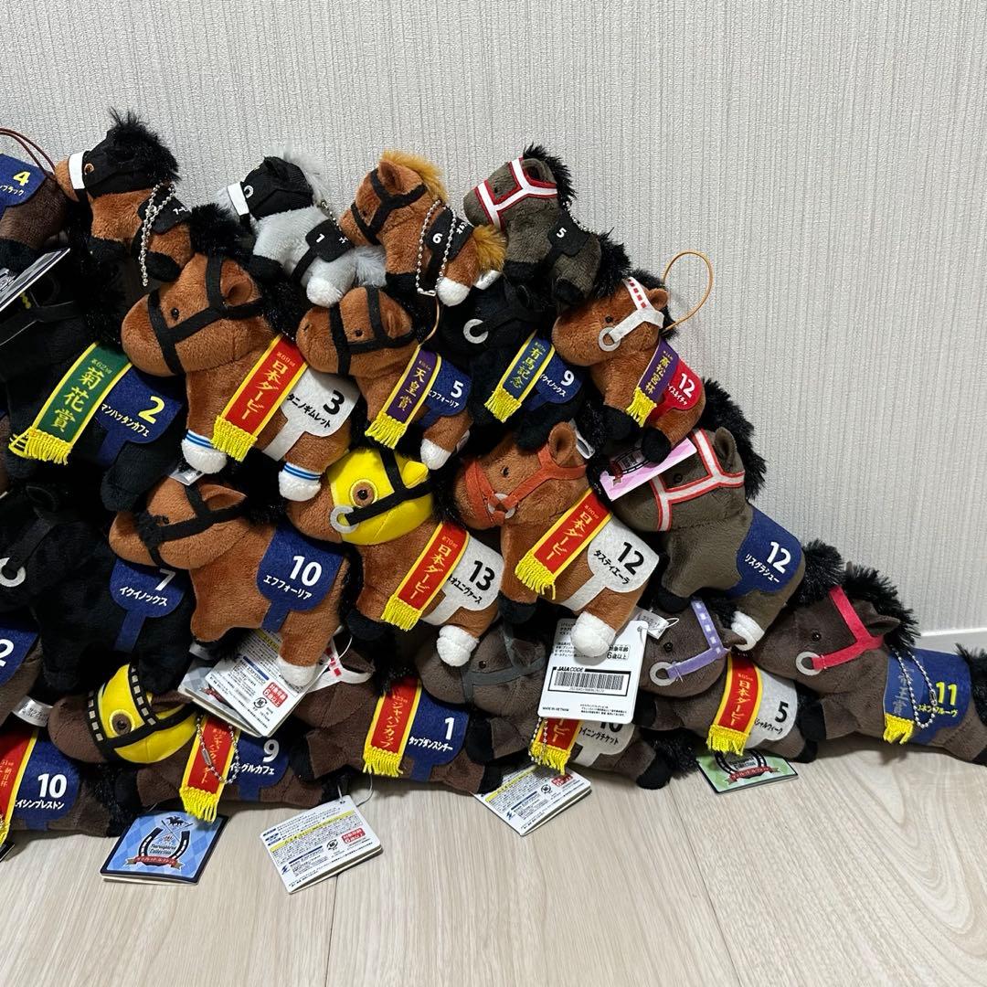 サラブレッドコレクション競馬競走馬ぬいぐるみイクイノックスなど セット売り