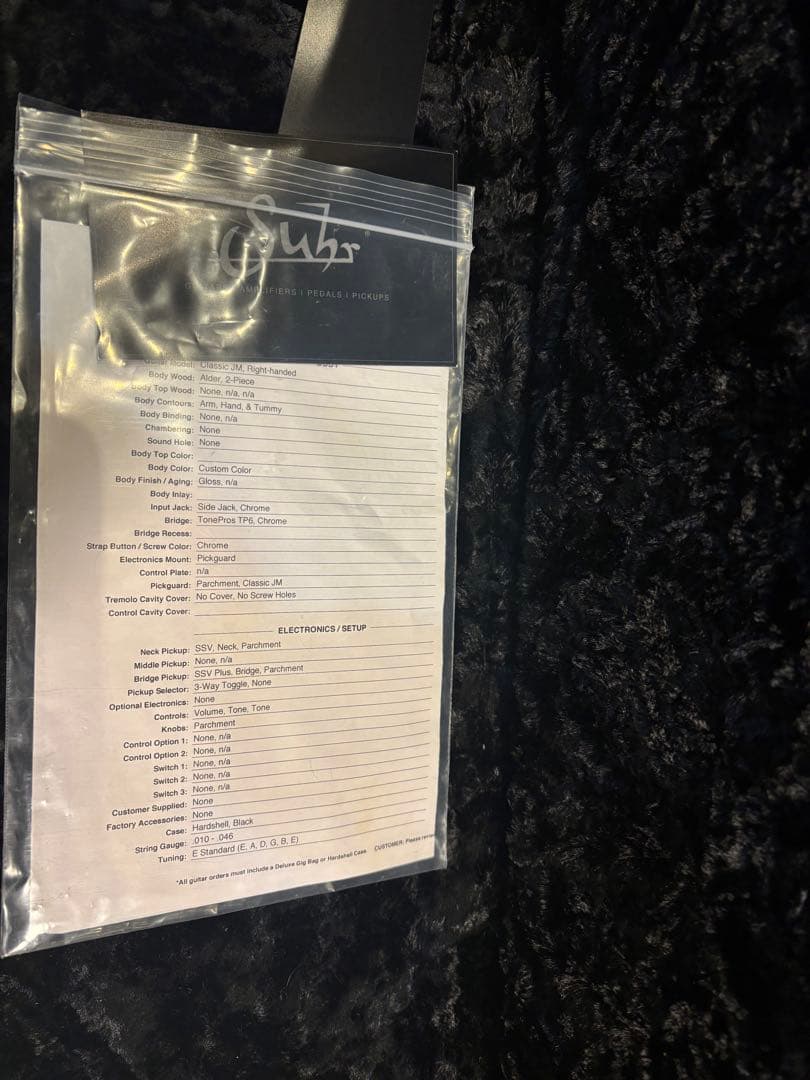 ギター MINT suhr classic JM JAZZ MASTER PO