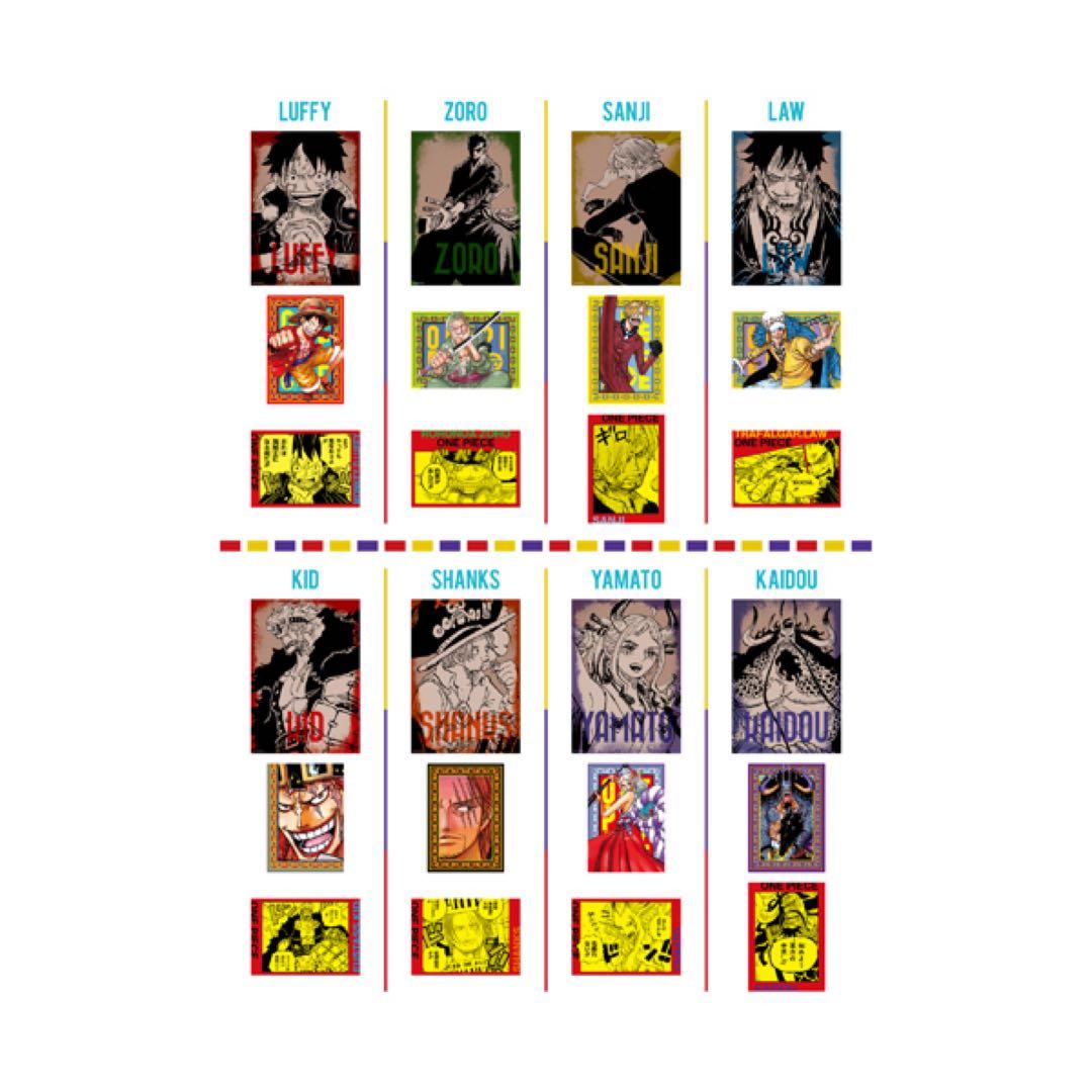 ONE PIECE ワンピース　A4ポスターコレクション　3枚セット　JCS限定