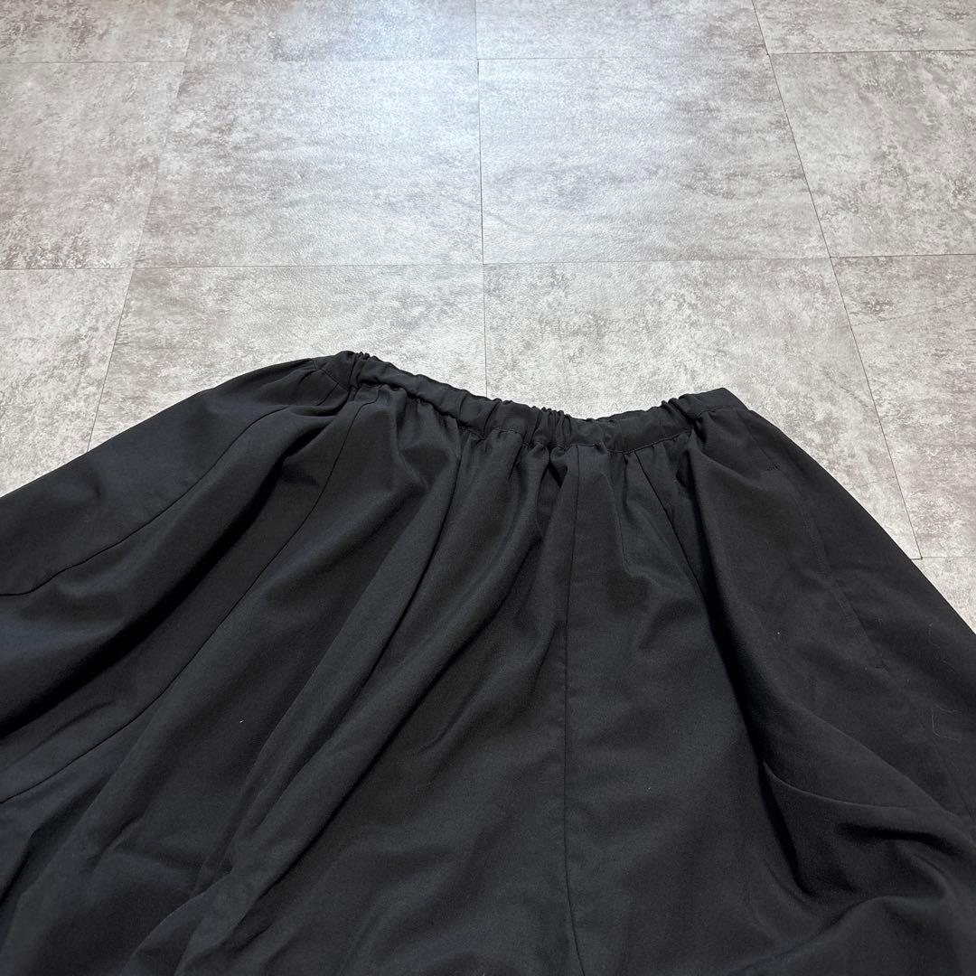 comme des garcons ウールバルーンパンツ　ブラック　サルエル