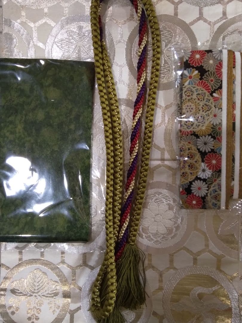 振袖フルセット、正絹振袖レトロ、成人式、重ね衿、帯揚げ帯締め、西陣高級袋帯、襦袢