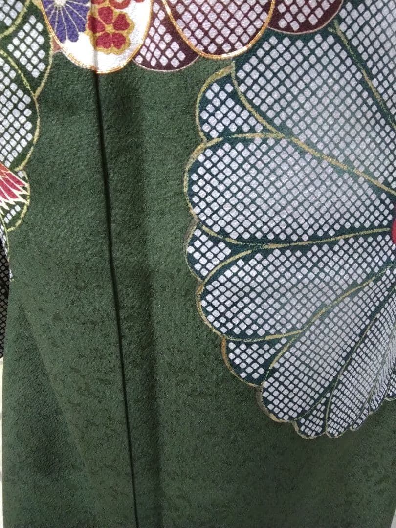 振袖フルセット、正絹振袖レトロ、成人式、重ね衿、帯揚げ帯締め、西陣高級袋帯、襦袢