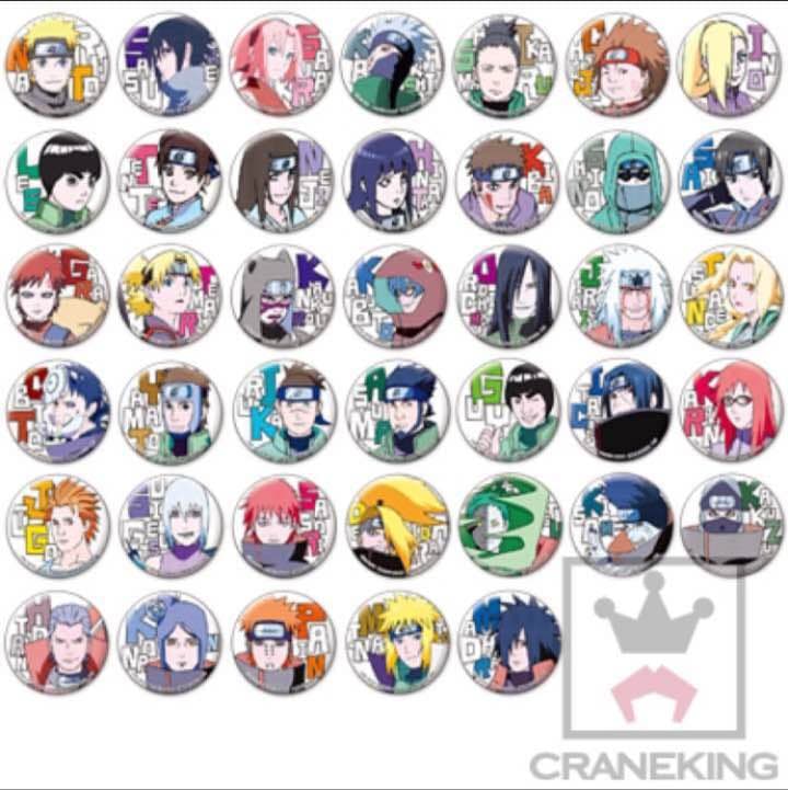 ナルト缶バッジ