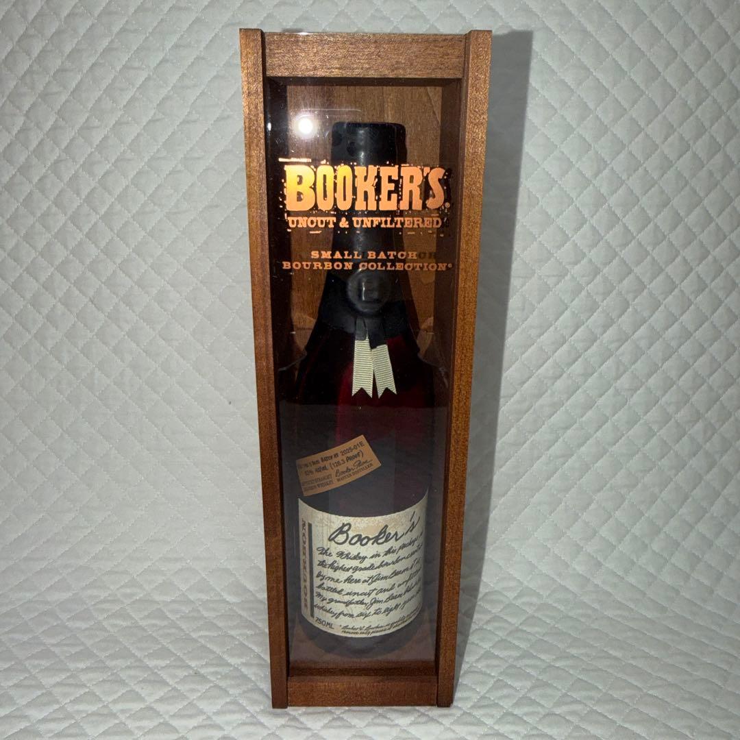 ☆ブッカーズ 2025 バーボンウイスキー 750ml 専用木箱BOX☆