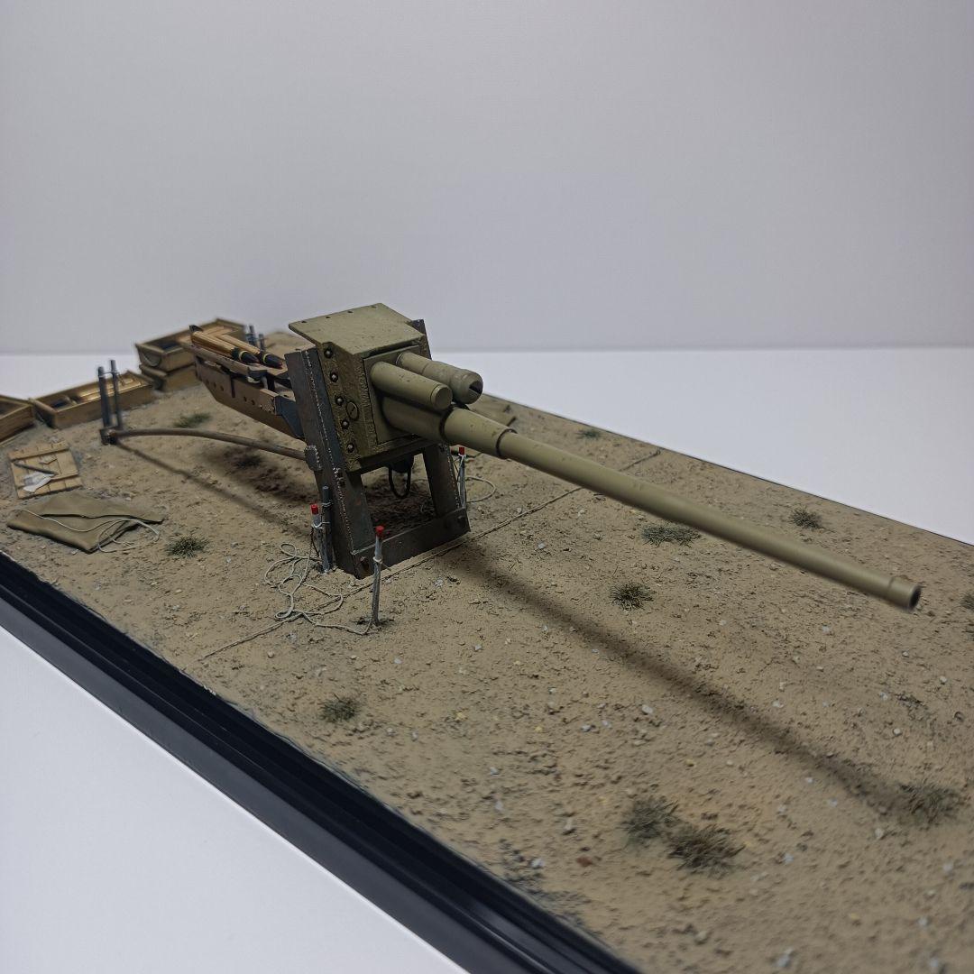 1/35 ファインモールド　五式中戦車チリ　五式七糎半戦車砲(長)I型　完成品