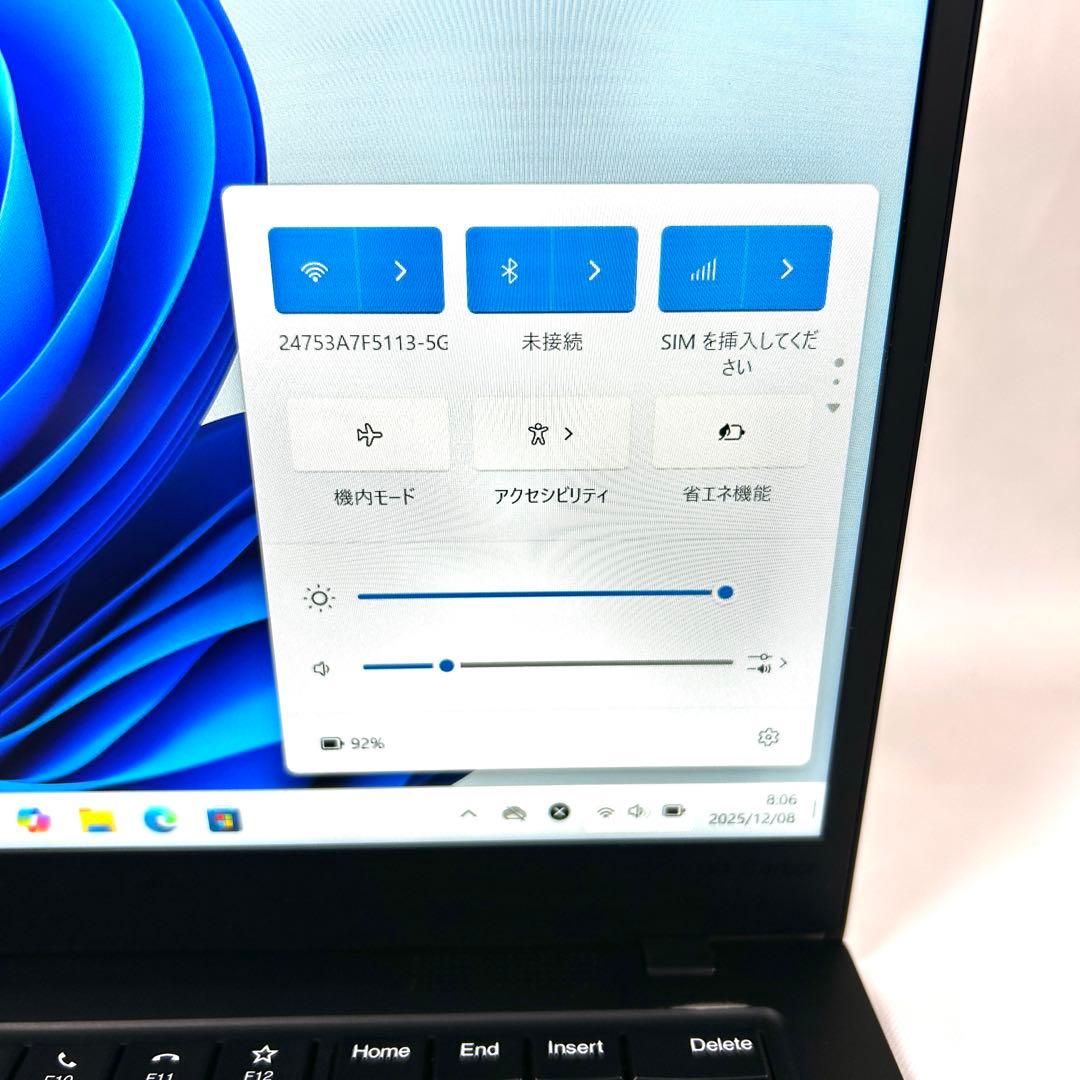 美品 Lenovo X1 Carbon Gen8 i5 256GB LTE