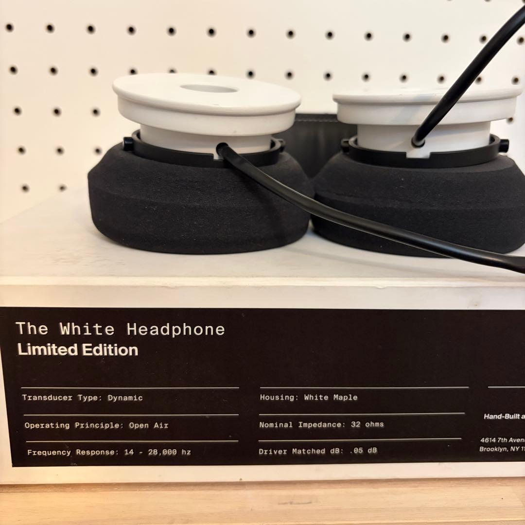 Grado WH1 \"The White\" Limited ヘッドホン