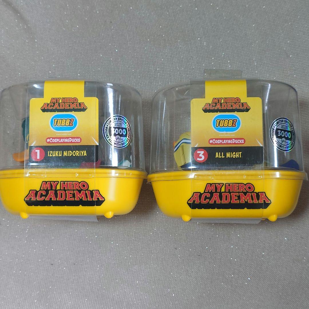 僕のヒーローアカデミア　TUBBZ コスプレダック　オールマイト　緑谷出久セット