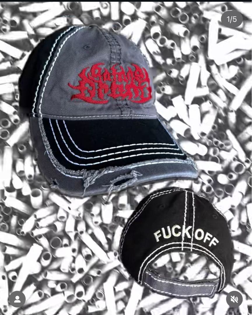 satansdranoキャップ　　punkandyo