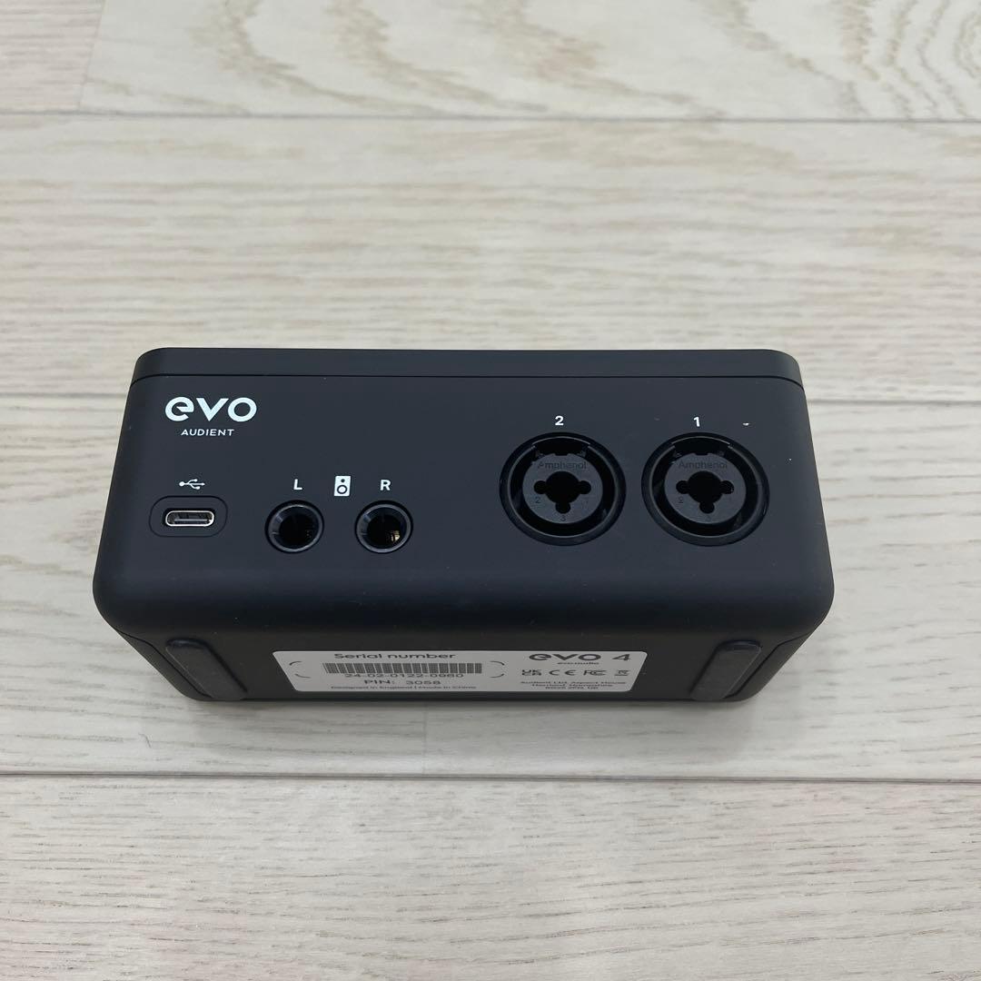Audient EVO4 オーディオインターフェイス USB