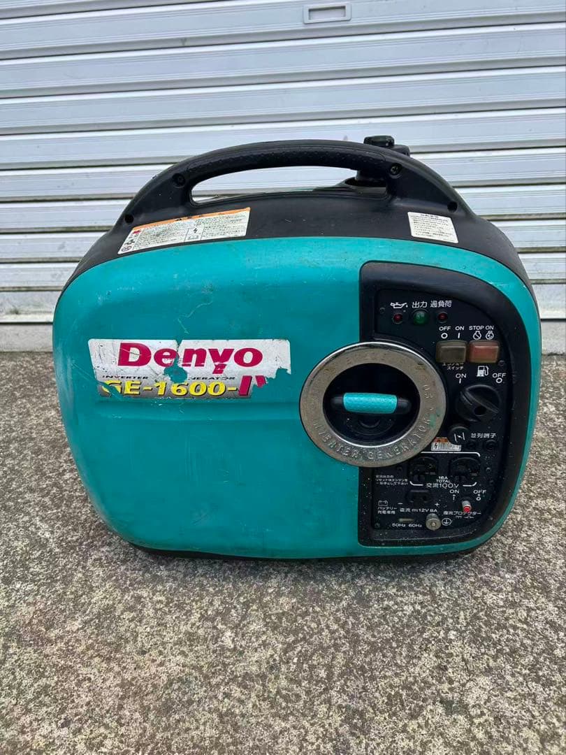 デンヨ-インバータ発電機GE-1600SS-IV建設機械 (B889）