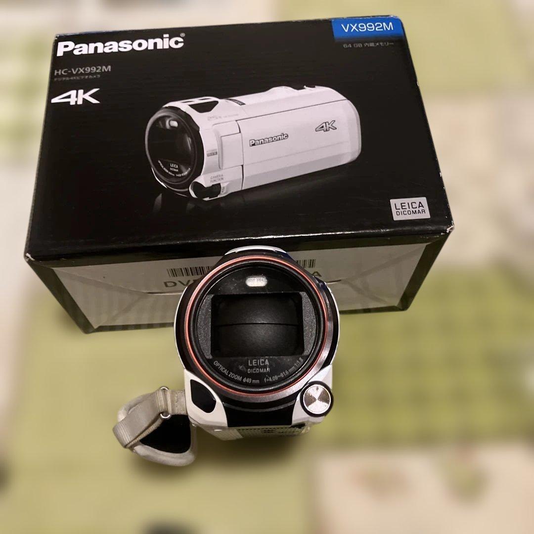 Panasonic HC-VX992M 4Kビデオカメラ　ジャンク品