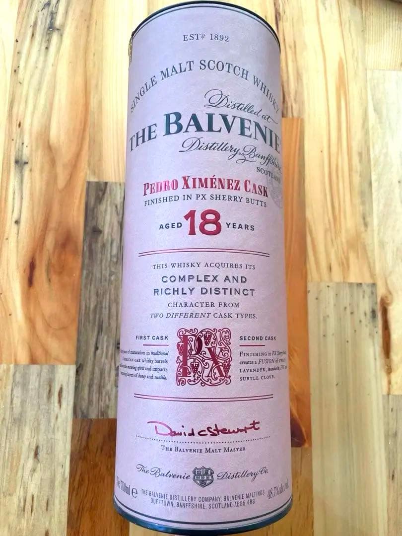 ザ バルヴェニー 18年 The Balvenie