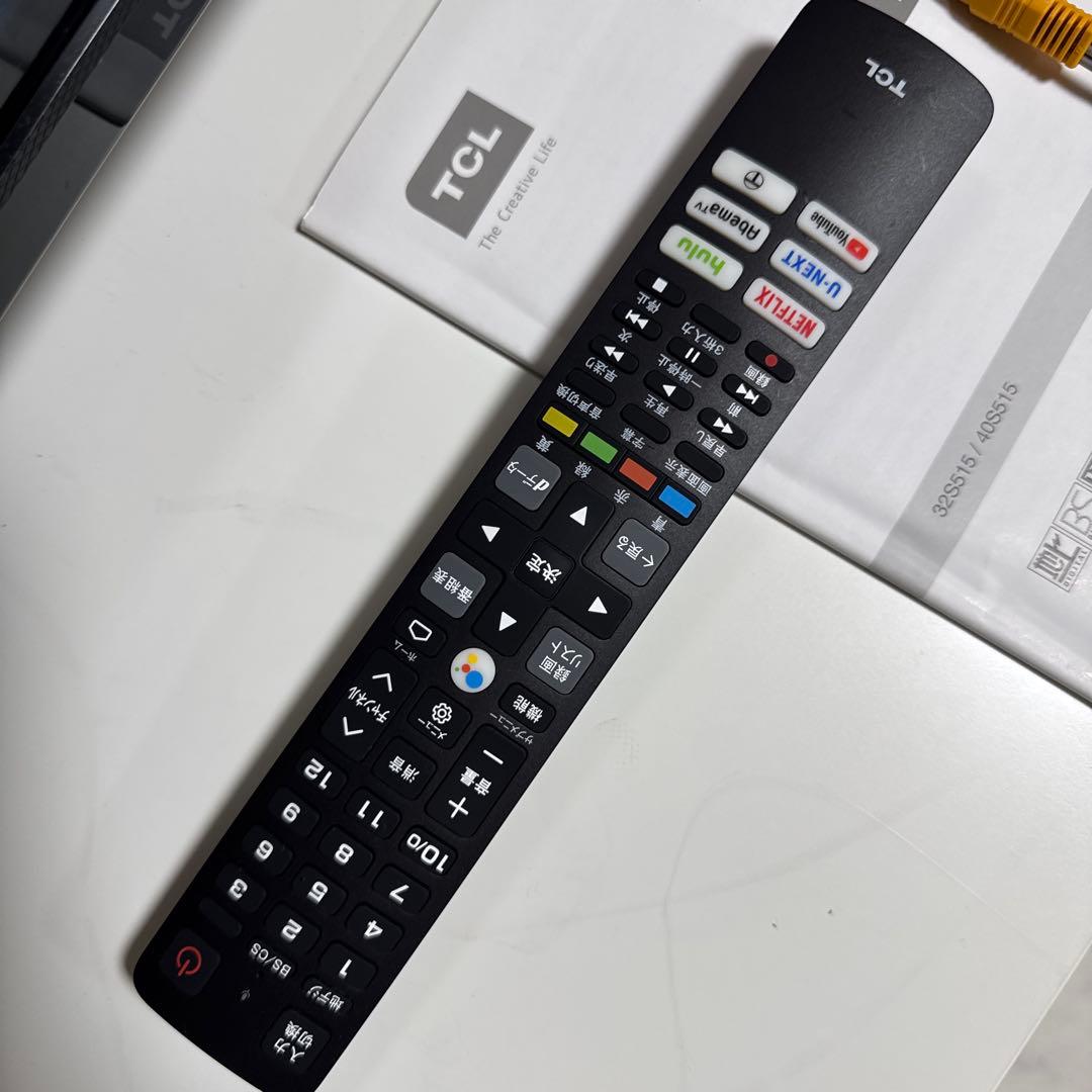 TCL 2021年製 32V型スマートTV androidテレビ