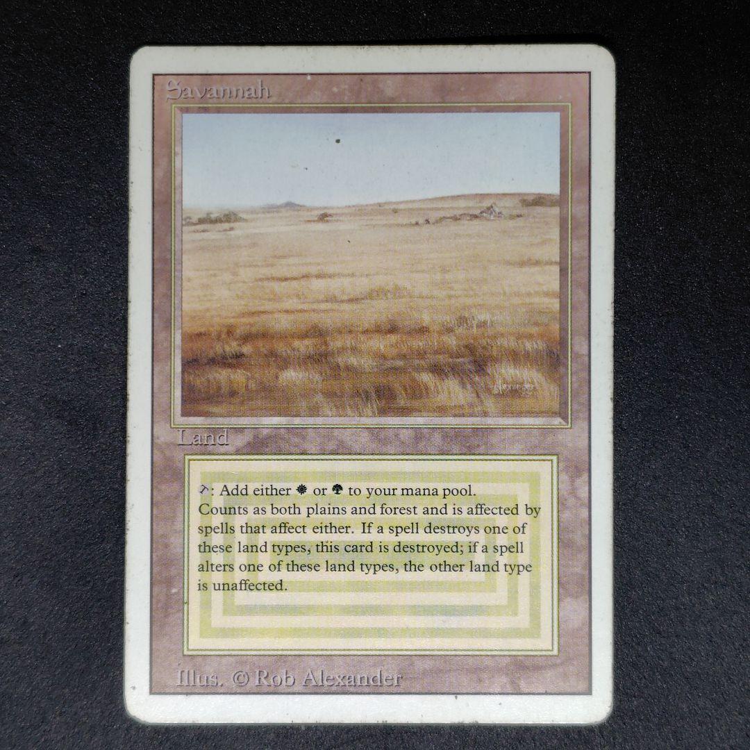 リバイズド Savannah 英語版 状態MP程度 mtg