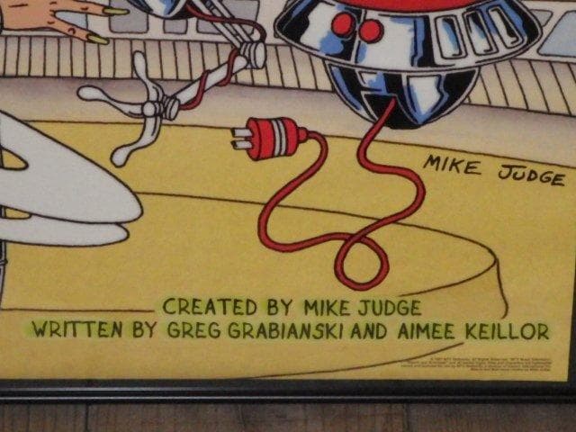 90'S★ビーバス&バットヘッド★ポスター★15★宇宙人★ビンテージ★UFO