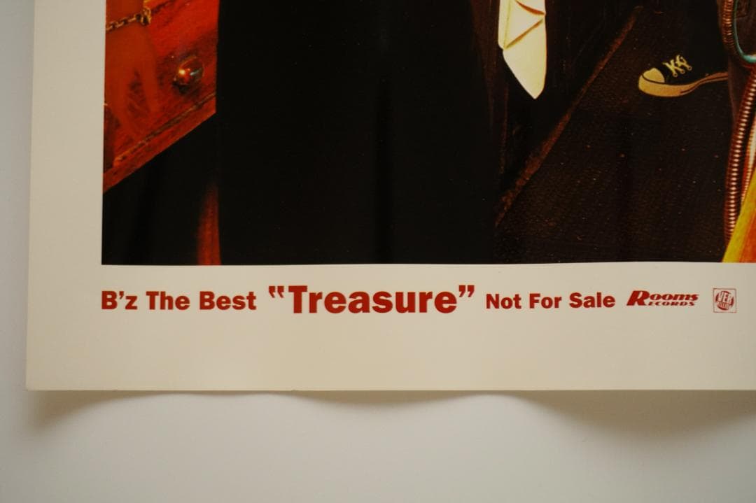 B’z The Best Treasure ポスターB2 2枚セット 新品未使用