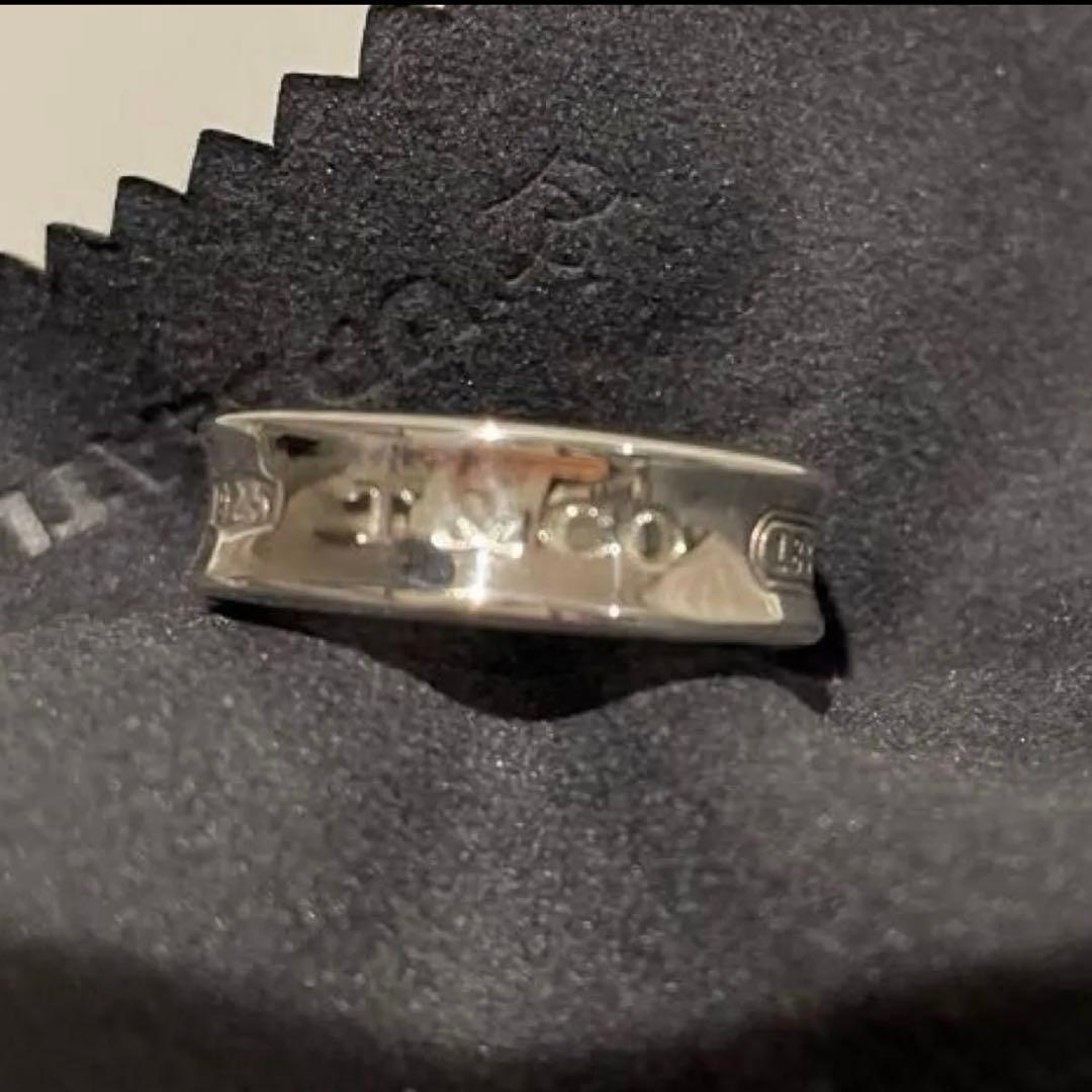 t&co ティファニー　シルバー　925 リング　1837 17号？