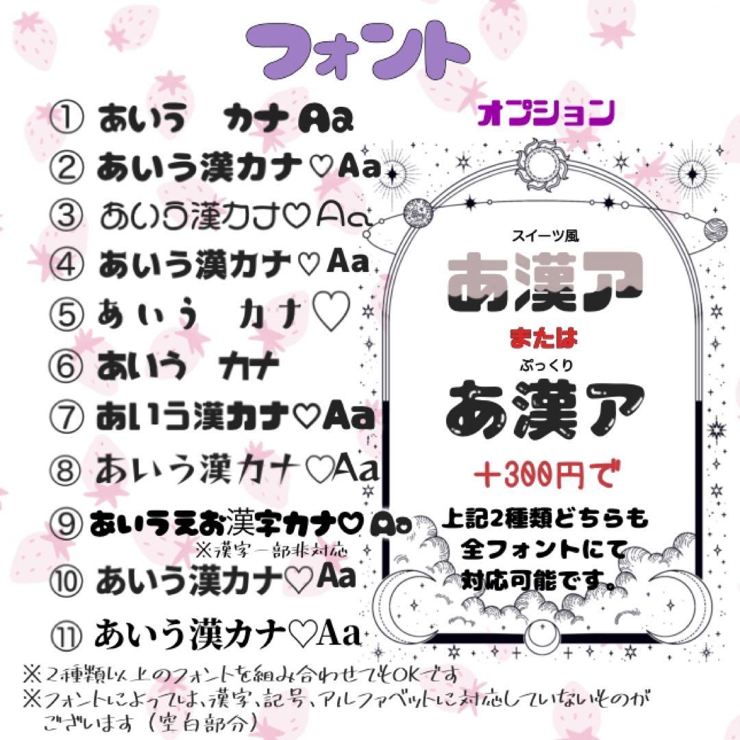 ⭐︎期間限定セール中⭐︎うちわ文字 ネームパネル オーダー