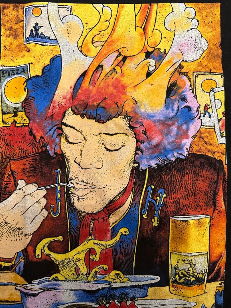 Jimi Hendrix ジミヘン moebius メビウス Tシャツ 1995