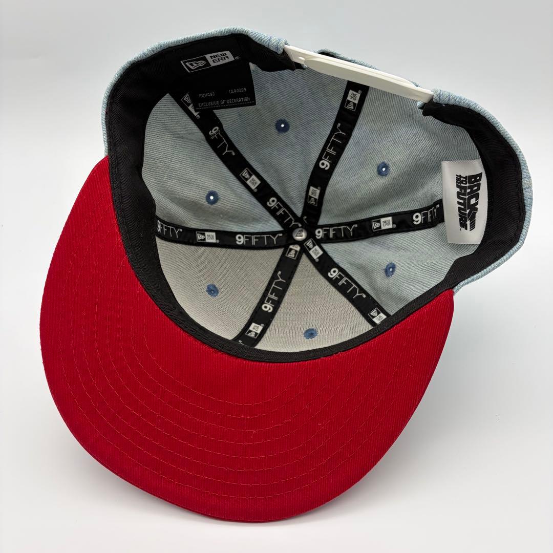 ニューエラ NEW ERA デニム バック トゥ ザ フューチャー キャップ