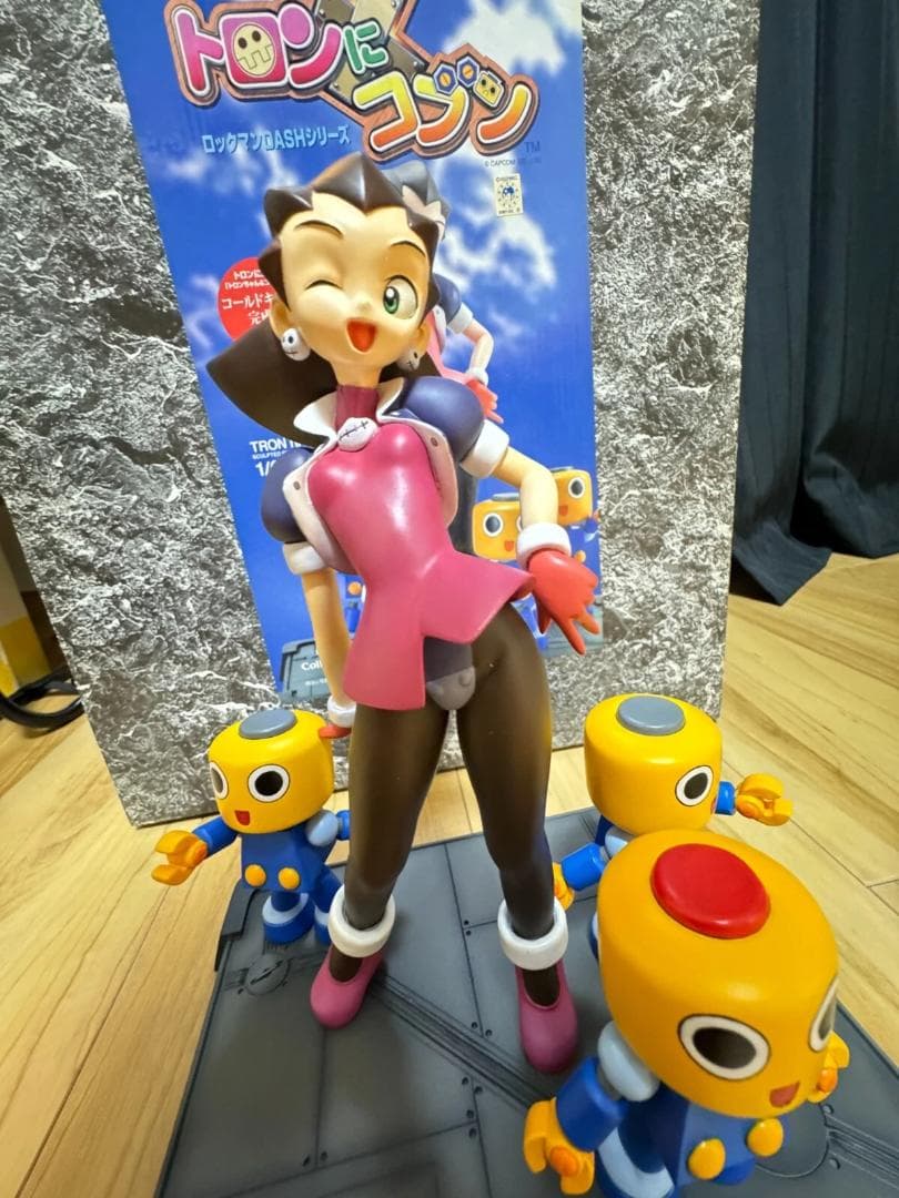 希少 ロックマン トロンちゃん＆コブンくん コールドキャスト フィギュア