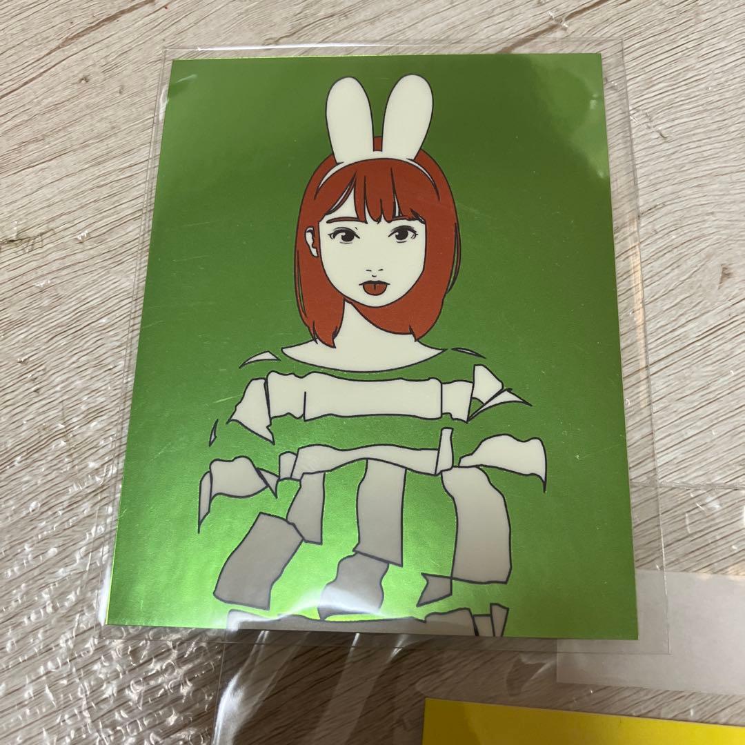 backside works. ステッカー5種セット