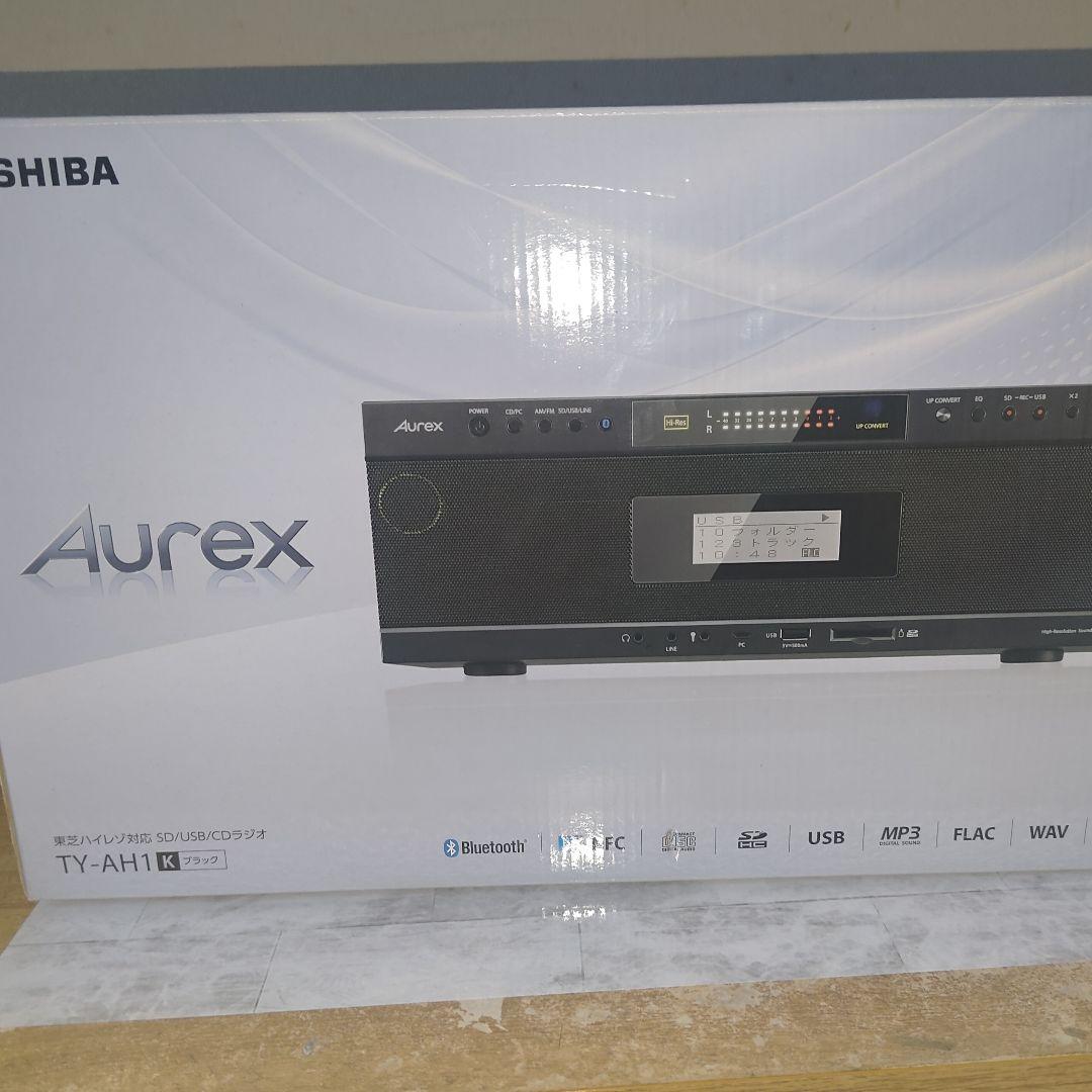 TOSHIBA Aurex TY-AH1 CD Bluetooth スピーカー