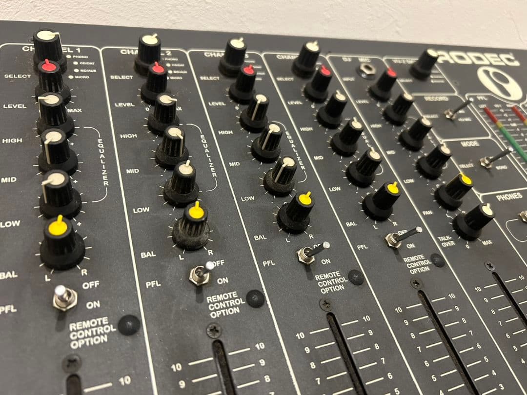 RODEC MX180 MKIII 　ミキサー DJサウンド