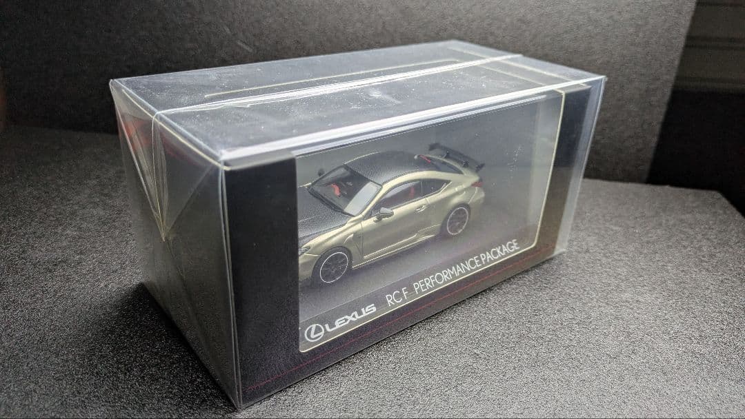 未開封　京商 1/43 レクサス RC F パフォーマンス パッケージ　ミニカー